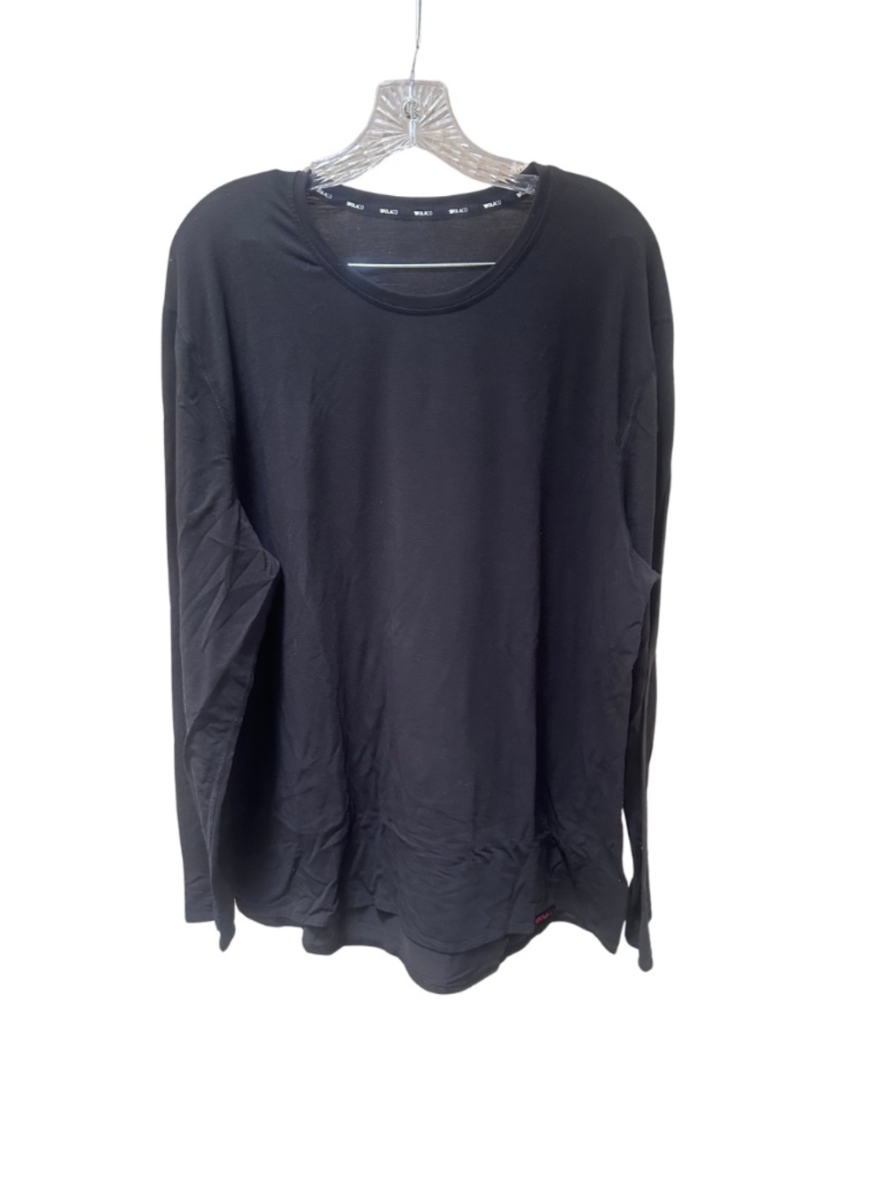 WOLACO Black Long Sleeve Athletic Top - Men's XL